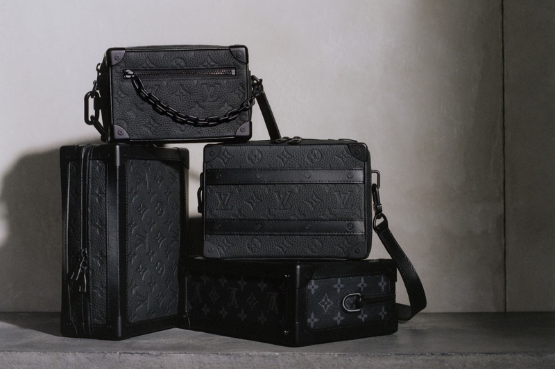 Louis Vuitton Christopher Sling Bag Taurillon Leather Xs Black
