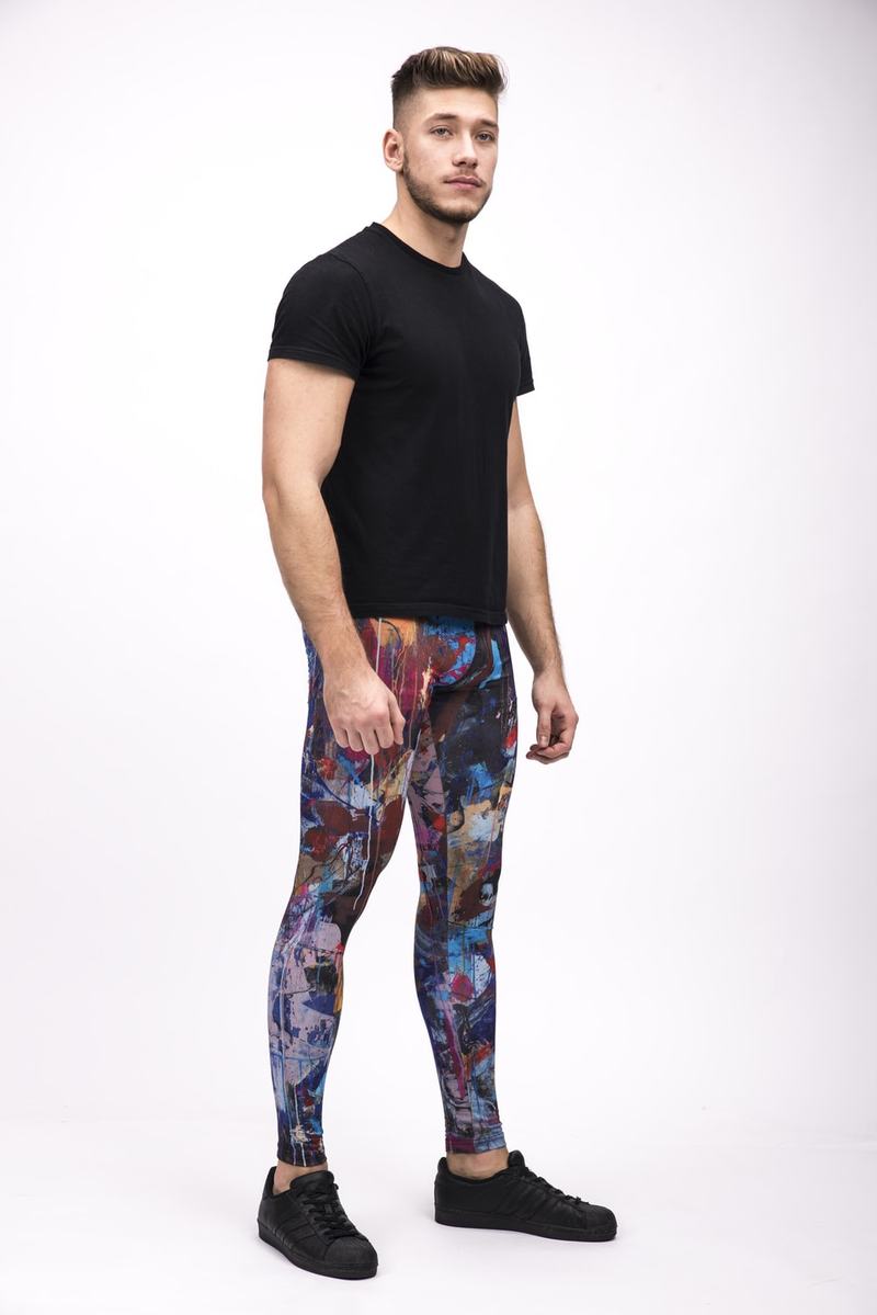 Gear Up for Festival Season with Colorful Men's Leggings – The Fashionisto