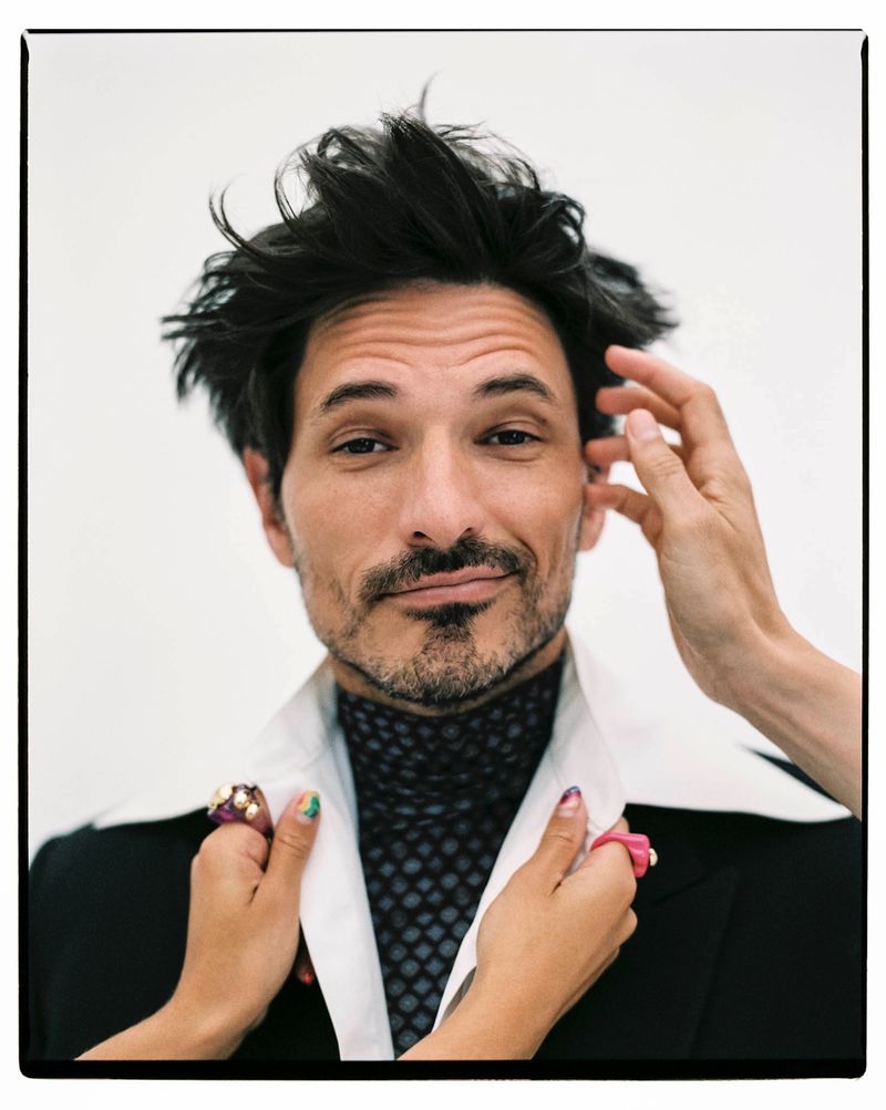 Andres Velencoso 2021 GQ Turkey Valentino Dries van Noten