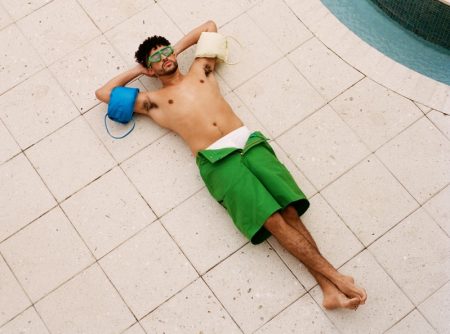 Bad Bunny Shirtless Shorts JACQUEMUS Campaign