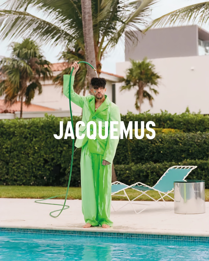 Bad Bunny JACQUEMUS Campaign 2022 Le Splash