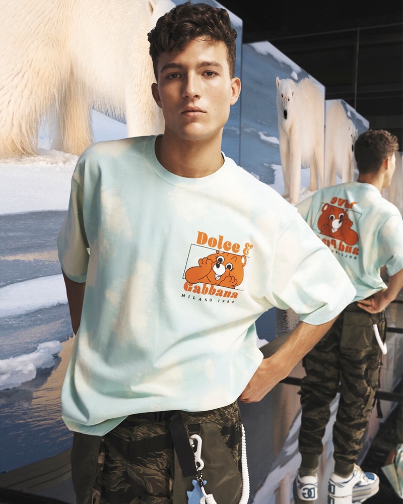 Dolce & Gabbana Reborn to Live Collection Men Camouflage 2022