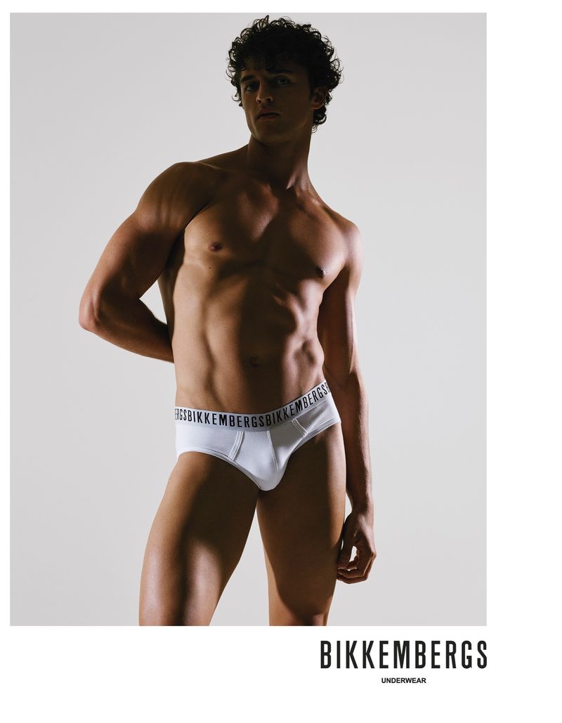 Bikkembergs Underwear Campaign Alberto Perazzolo Model 2022