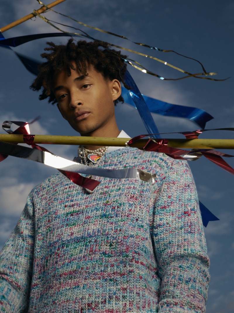 Jaden Smith Wears Graphic Suit From His MSFTSrep Brand & Chelsea Boots –  Footwear News