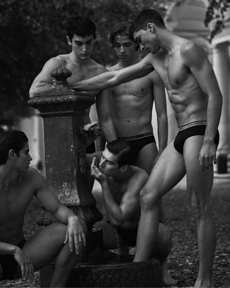 Emporio Armani Underwear Campaign Men Spring 2022