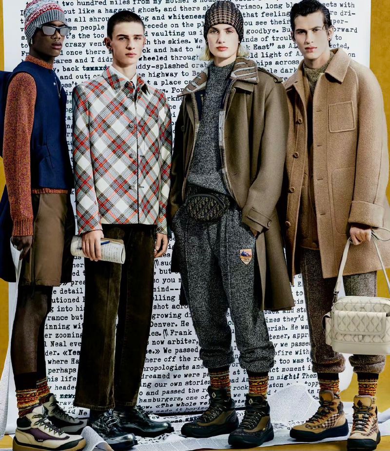 Dior Men Campaign Pre-fall 2022 Jack Kerouac