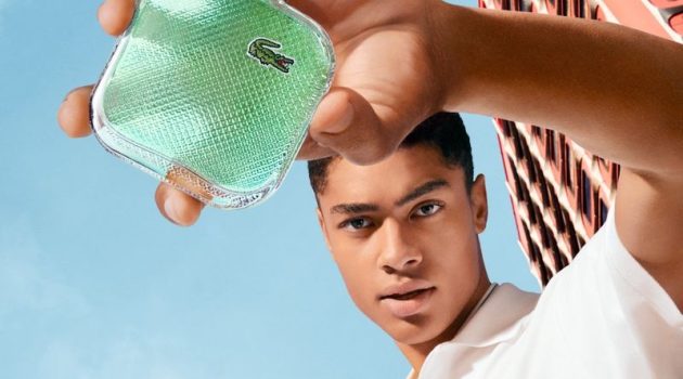 Désiré Mia Model Lacoste L. 12. 12 Blanc Fragrance Campaign 2022