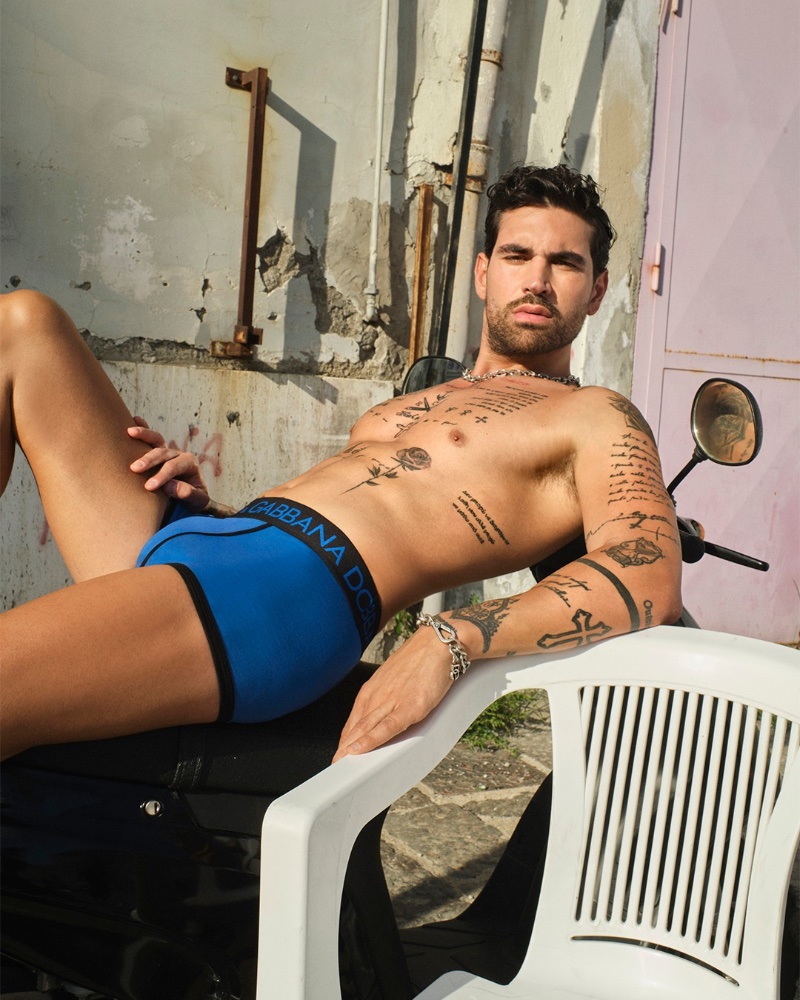 Dolce & Gabbana Underwear Campaign Men 2022