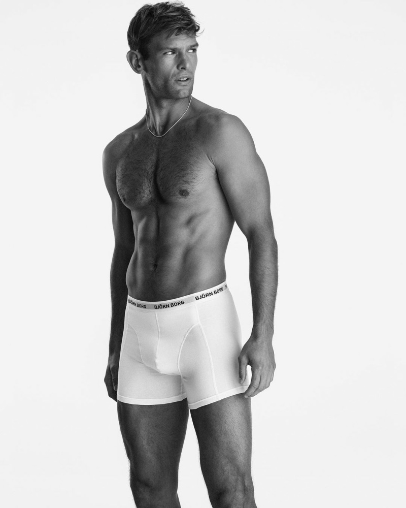 Efficiënt prinses premie Björn Borg Campaign Underwear Elliott Reeder Model