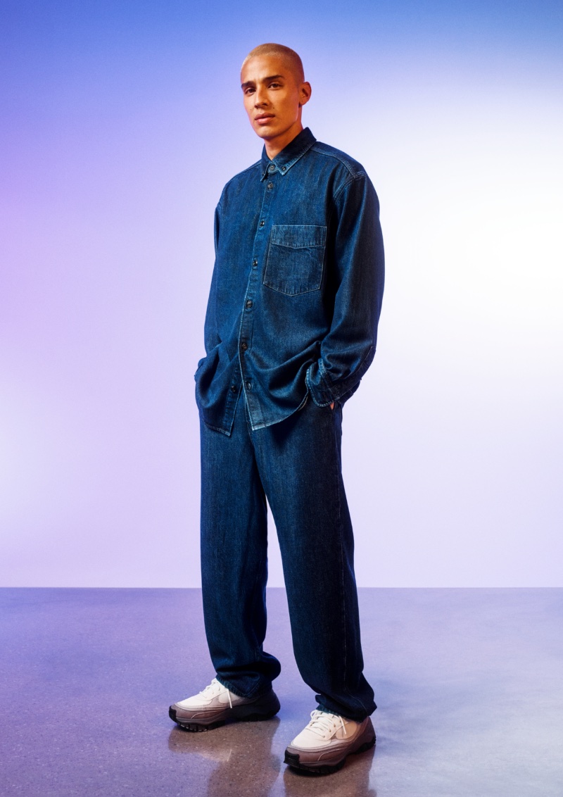 H&M Men Denim Capsule Collection 2022 Sustainable Fashion