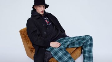 H&M Men '90s Style Fall 2022 Braien Vaiksaar Model