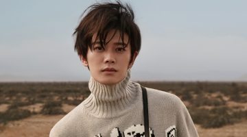 Ren Jialun Etro Men Campaign Fall 2022 Turtleneck Sweater