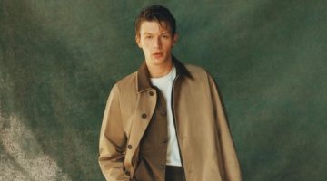 Zara Man Fall 2022 Finnlay Davis Model Topcoat