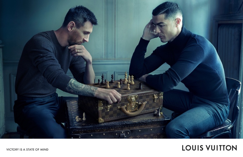 Cristiano Ronaldo and Lionel Messi unite for first EVER joint promotion for  Louis Vuitton