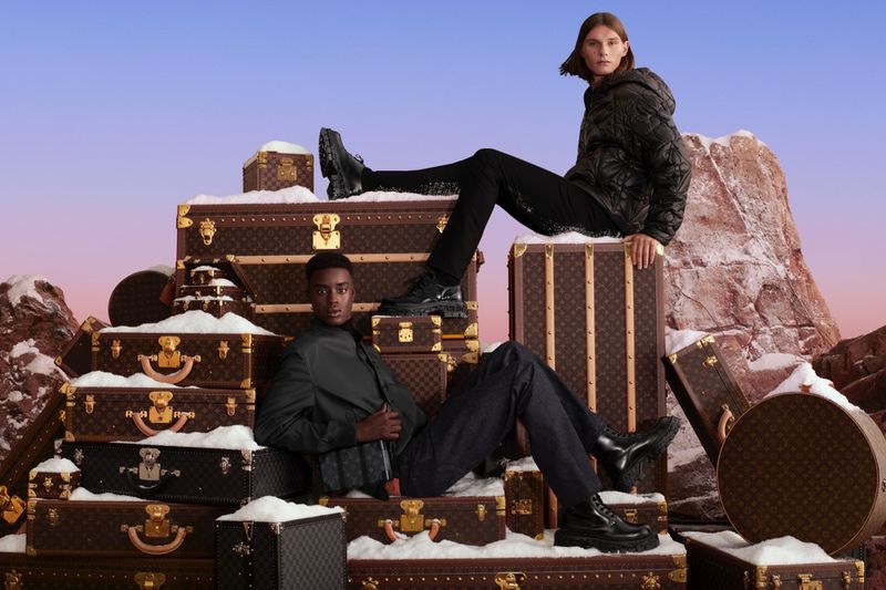 Louis Vuitton Lets It Snow With Holiday 2022 Campaign