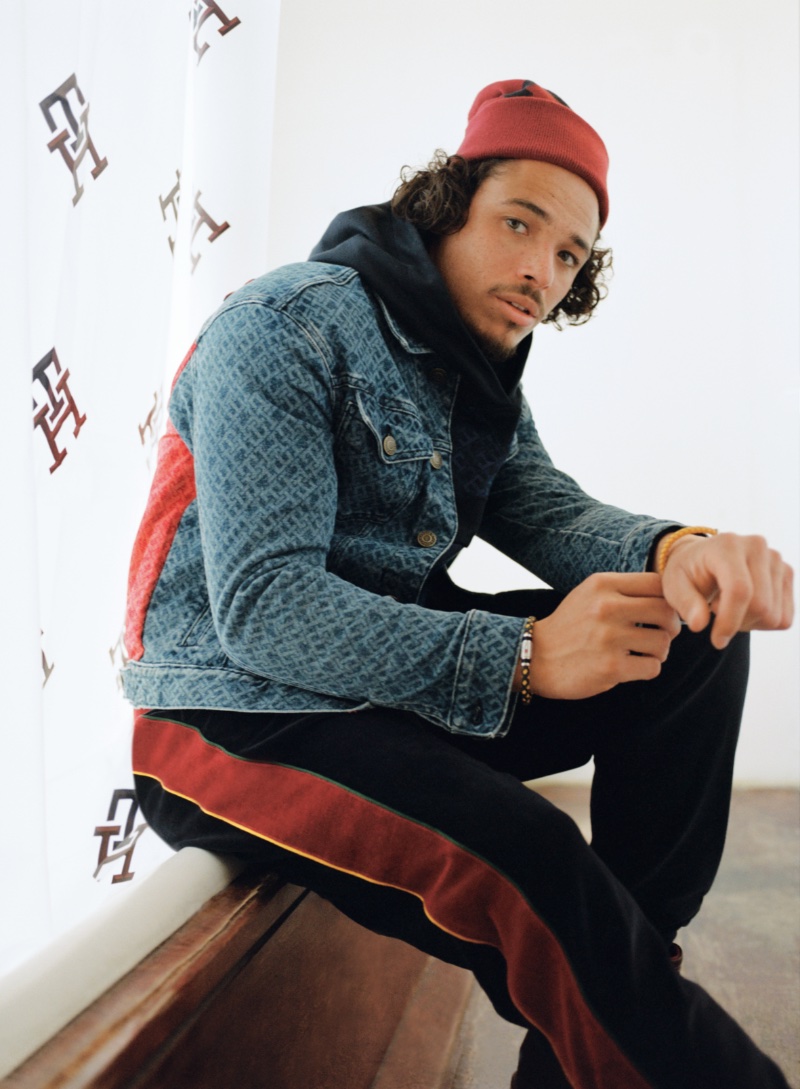 Anthony Ramos Tommy Hilfiger Holiday 2022 Collection