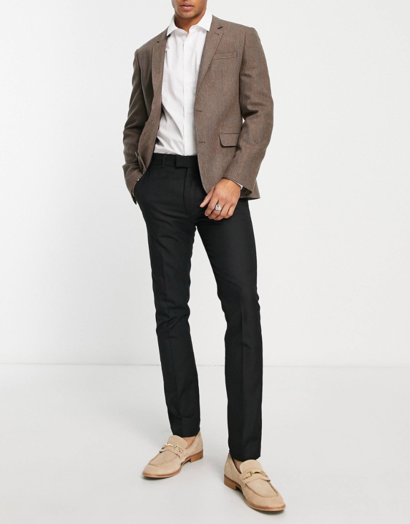 How to Wear Black Pants with Brown Shoes  Black pants brown shoes, Black  suit brown shoes, Brown shoes outfit