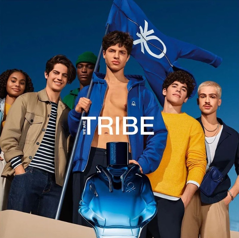 Kraan Beenmerg Openlijk United Colors of Benetton We Are Tribe Campaign Fragrance 2022