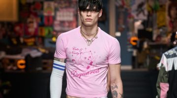 Dsquared2 Men Fall Winter 2023 Collection Runway 002