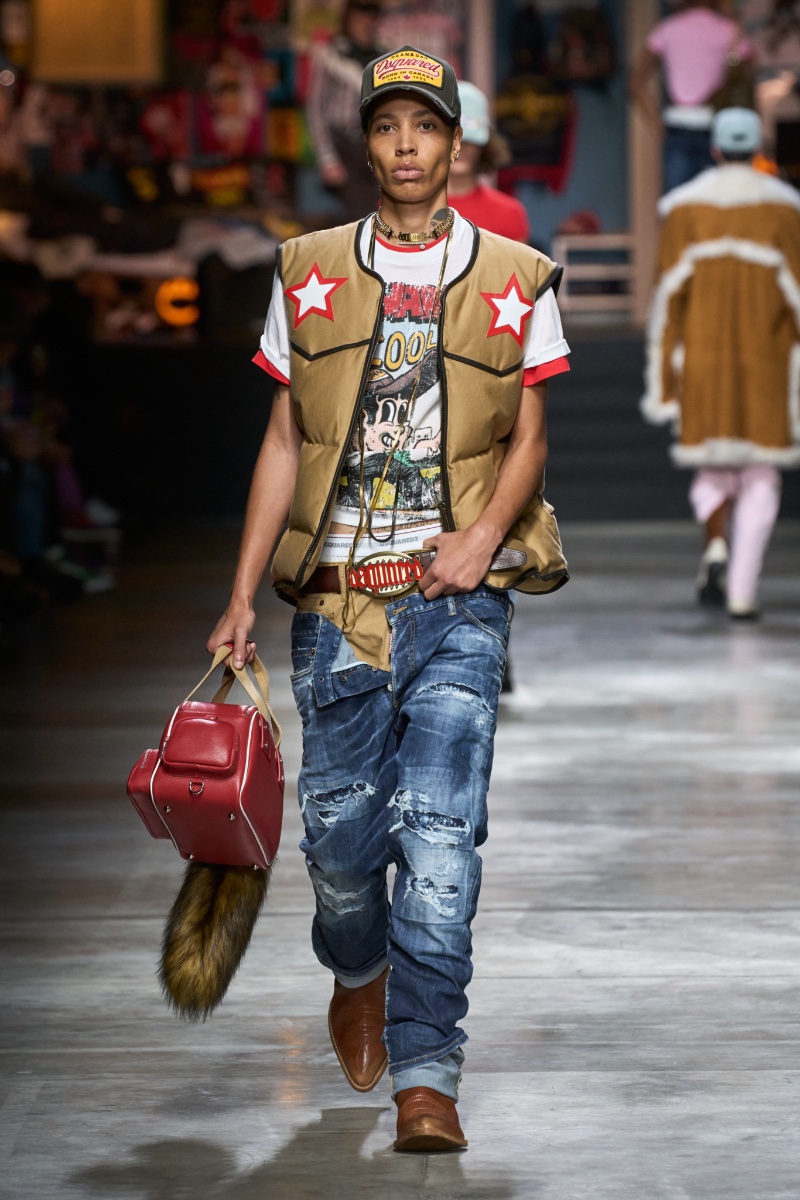 Dsquared2 Men's Fall/Winter 2023 Collection Runway