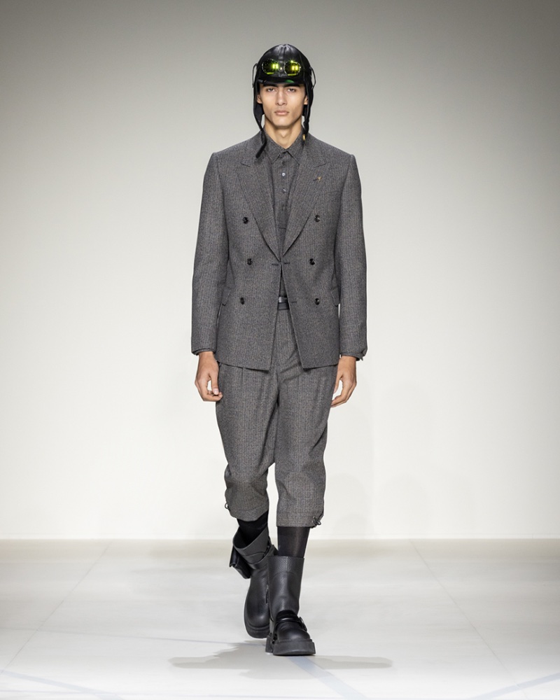 Emporio Armani Takes Flight with Fall '23 Collection