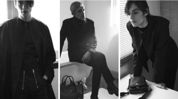 Prada enlists talents Jaehyun Jeong, Vincent Cassel, and Louis Partridge as the stars of its spring-summer 2023 campaign.