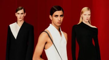 Silas Lutz, Abas Abdirazaq, and Colin Jones appear in Ferragamo's spring-summer 2023 campaign.