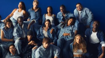 H&M highlights its various denim fits for spring 2023.