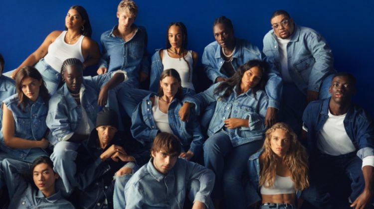 H&M highlights its various denim fits for spring 2023.