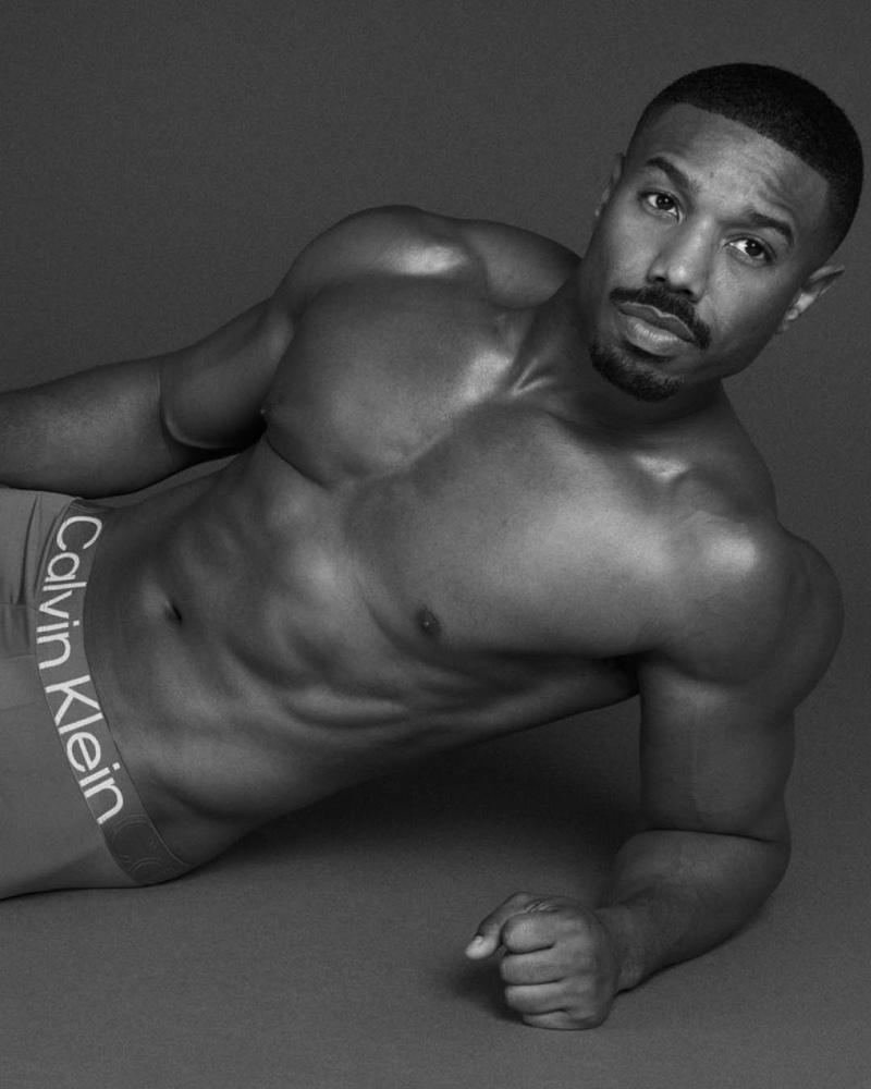 Plus-size male models team up to recreate a Calvin Klein ad
