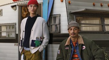 Jean Chang and Ysham Toof embrace modern workwear-inspired clothing in Zara's Babar capsule collection.