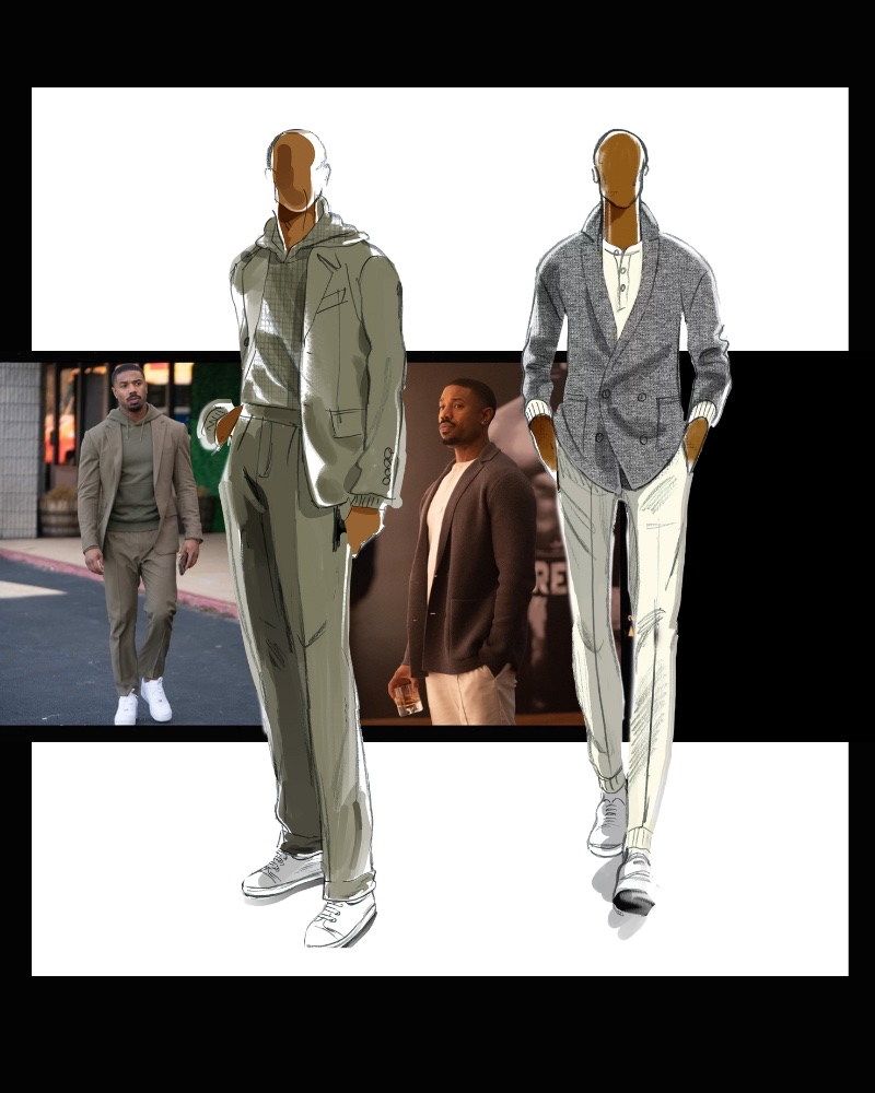 Michael B. Jordan on Dressing Adonis Creed for Success