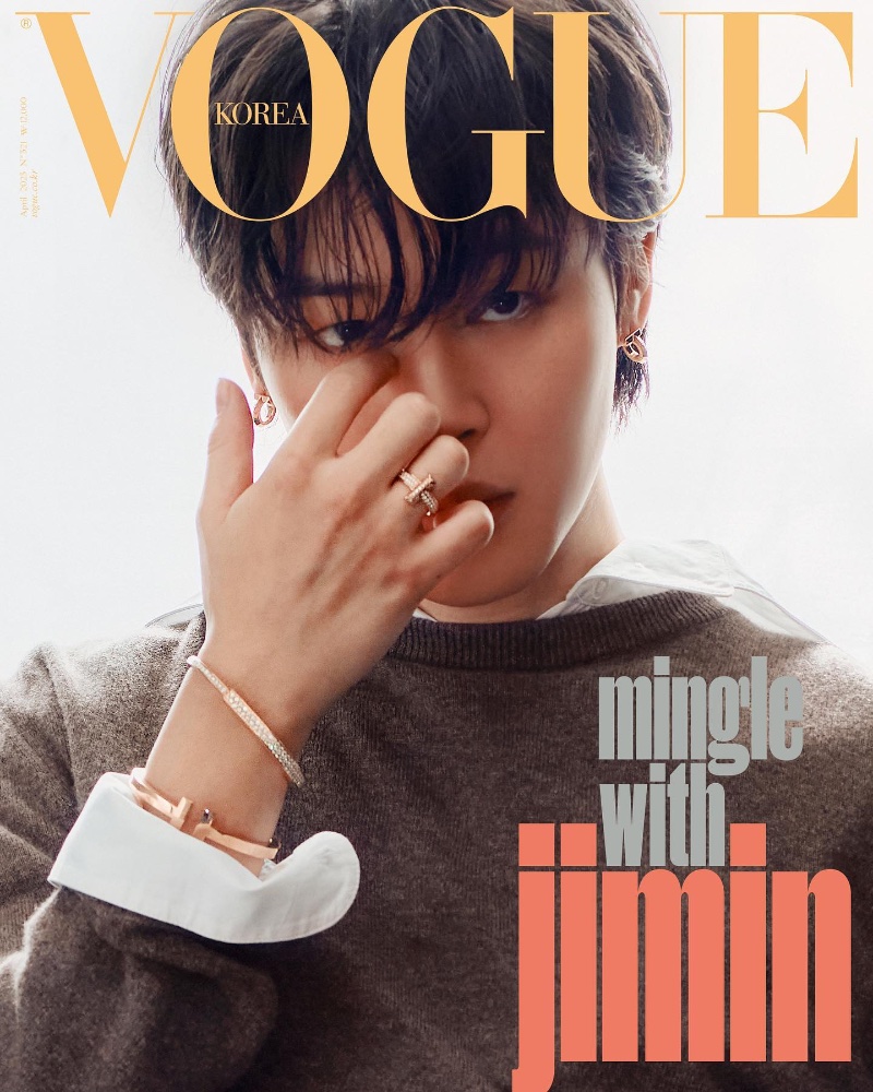 Jimin x Vogue Korea Tiffany and Co Ambassador 💜 15 March 2023 in