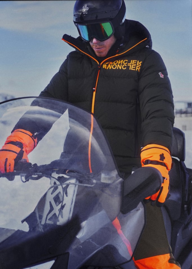 Shaun White Explores Saint Moritz with Moncler