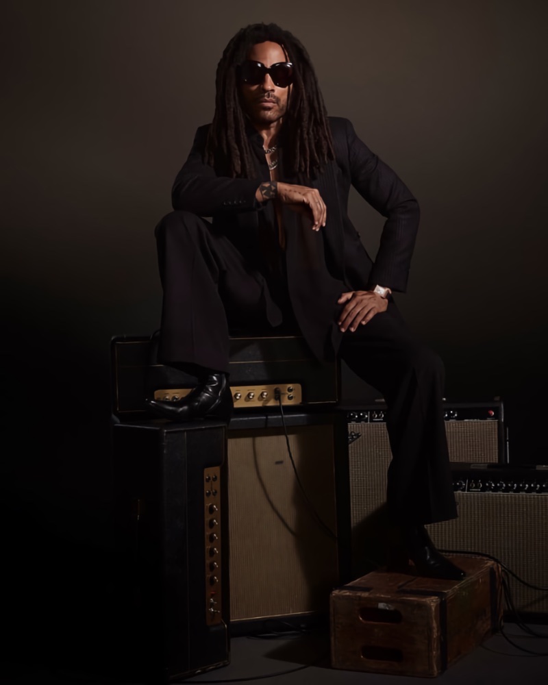 Singer and actor Lenny Kravitz takes the spotlight in a new Jaeger-LeCoultre campaign. 