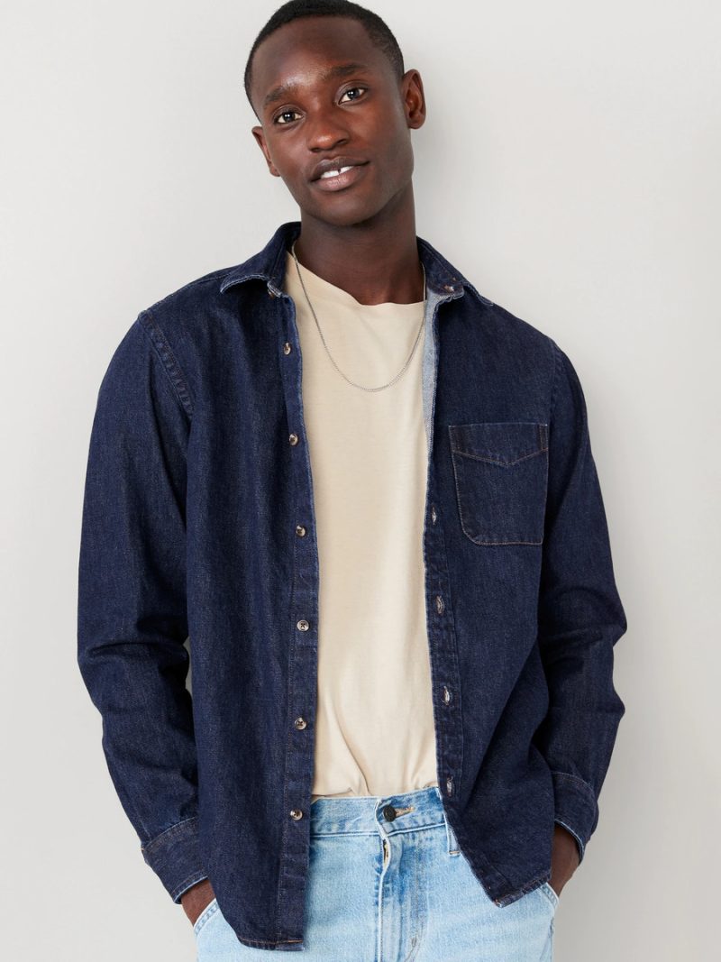 How to Wear a Denim Shirt for Men: Outfit Ideas