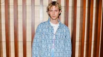 Troye Sivan Fiorucci Monogram Denim 2023