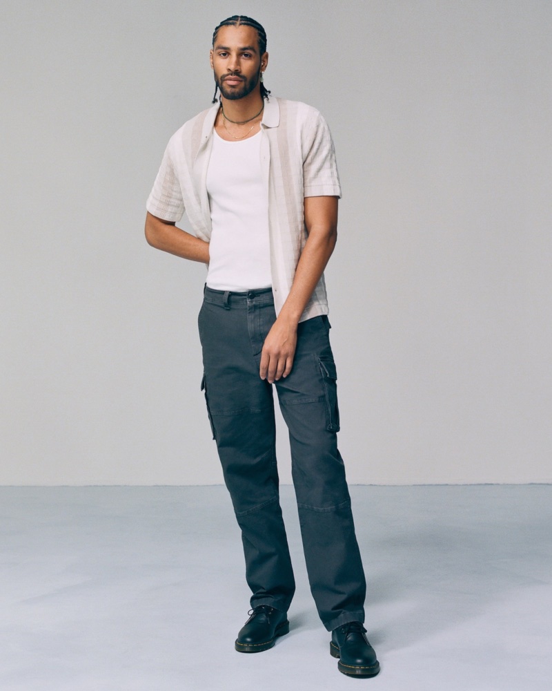 Soul Star Utility Cargo Trousers In Navy, $25 | Asos | Lookastic