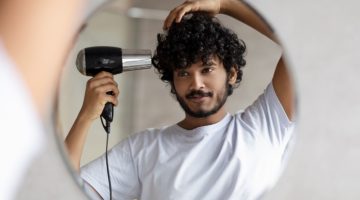 Curly Hair Man Dryer