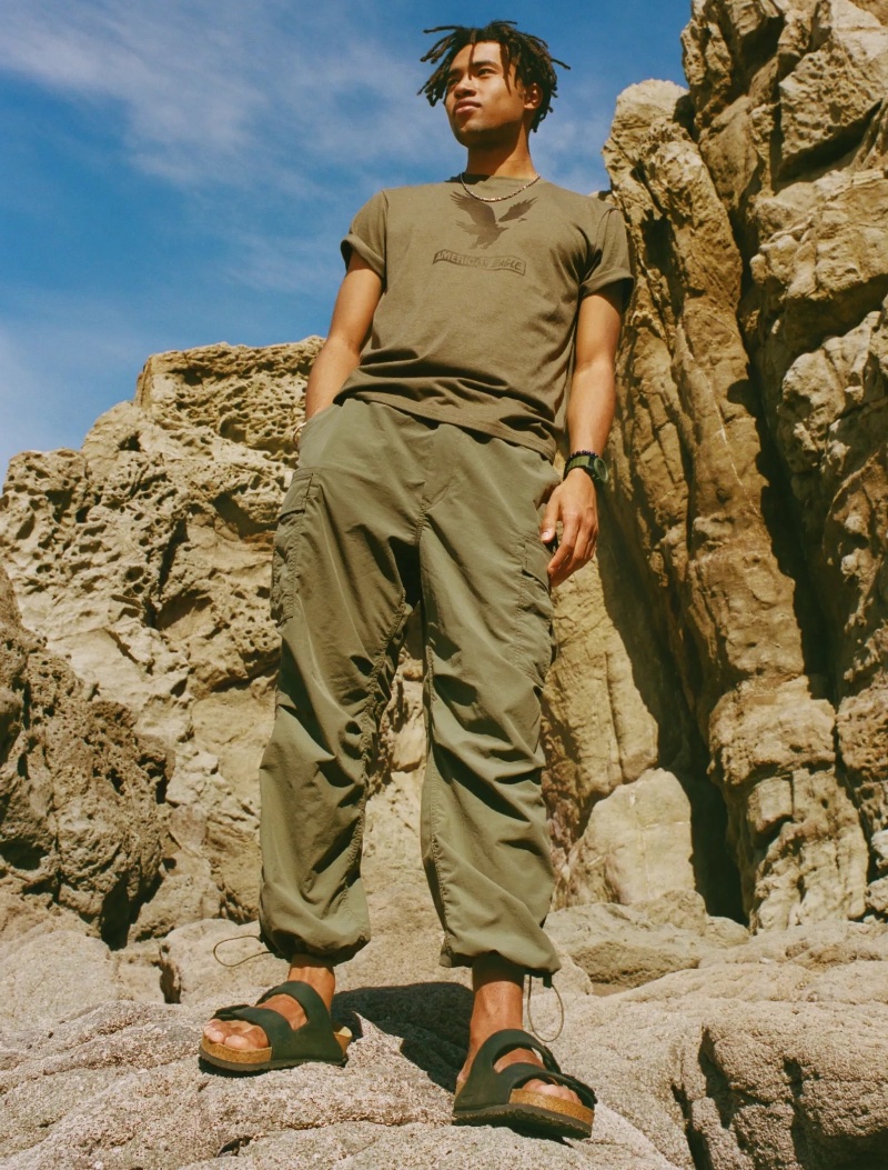 Jaded London extreme balloon cargo pants in forest green | ASOS