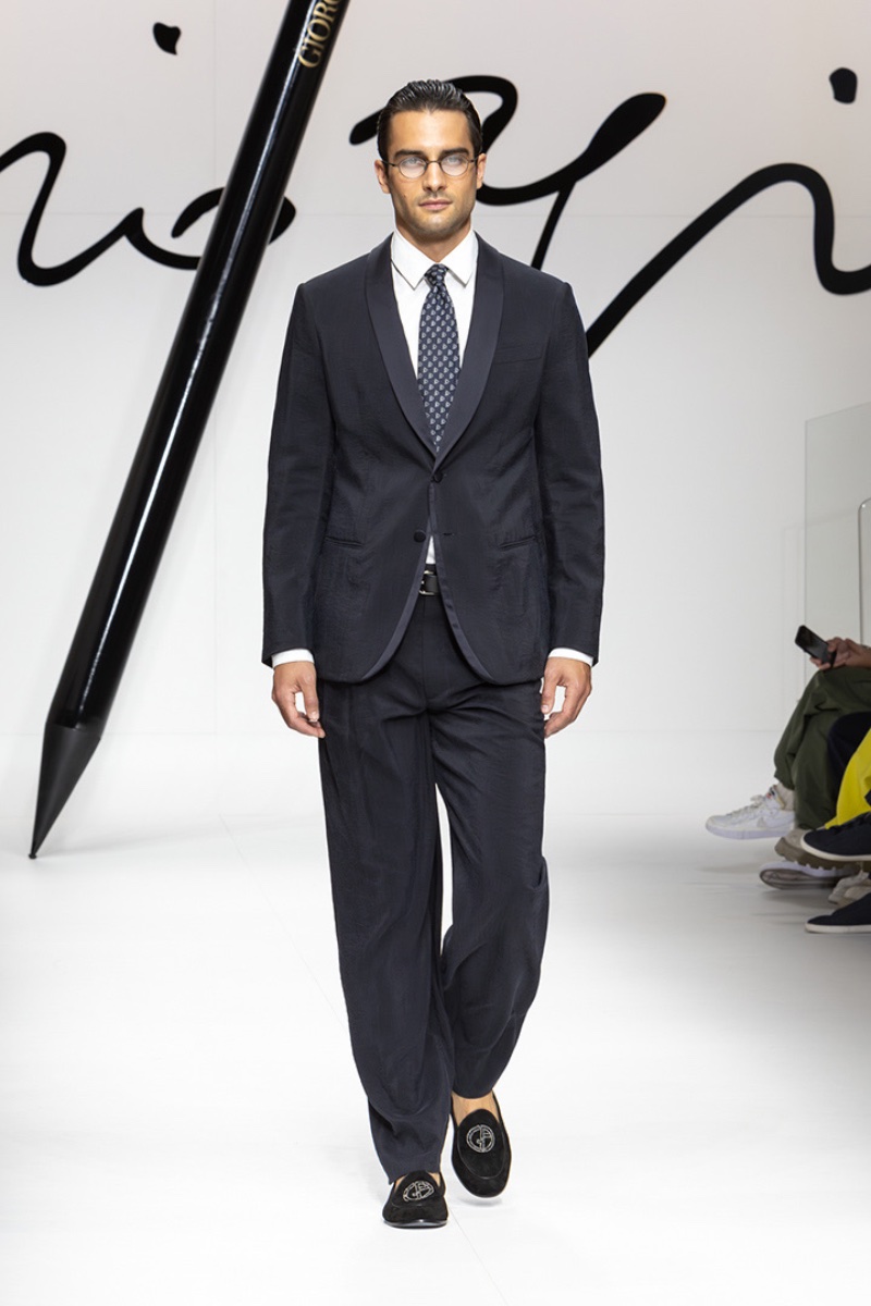 A|X Armani Exchange Men's Slim-Fit Gray Pin Dot Wool Suit Pants - Macy's