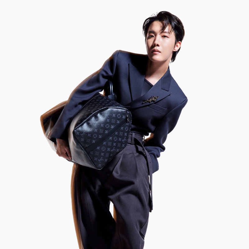 J-Hope for Louis Vuitton Fall 2023 Campaign: The Digital Age in 2023