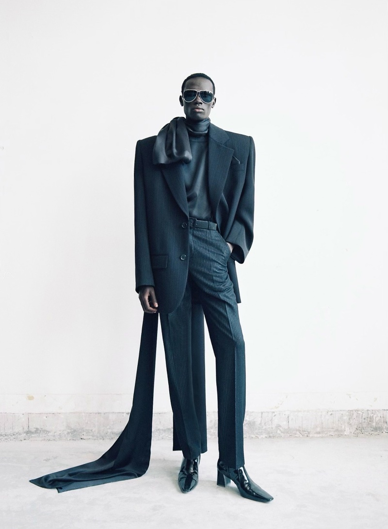 Saint Laurent Spring 2024 The Romance in Tailoring
