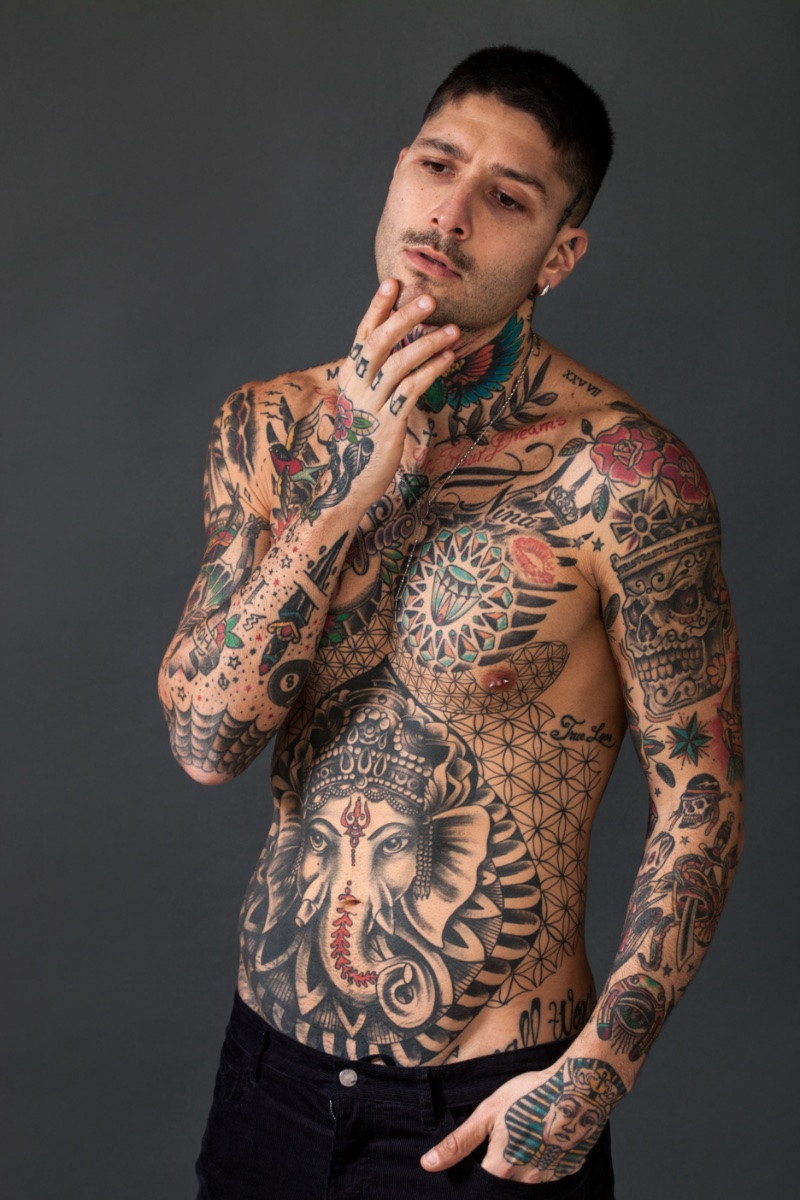 Tattoo Ideas for Men Stomach