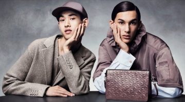 Wu Guoqiang and Silouane Vongkhamchanh star in Dior Men's fall-winter 2023 campaign.