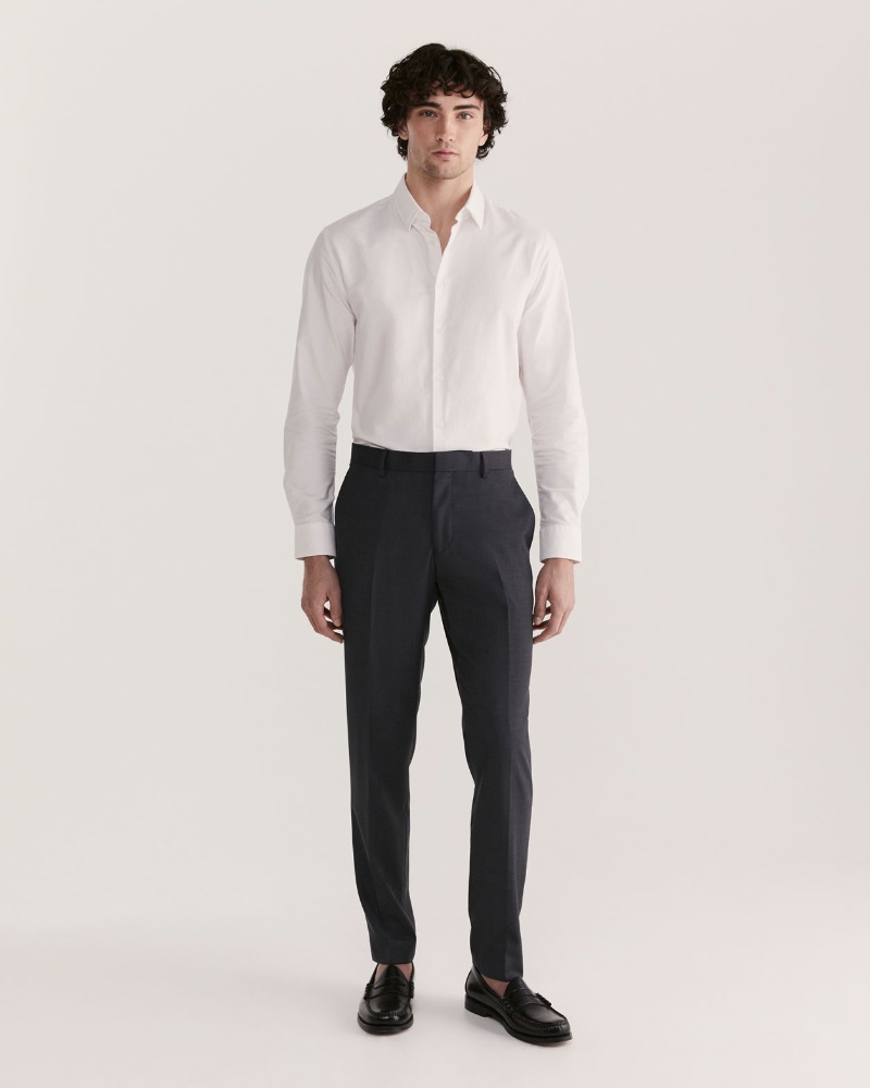 CORTEFIEL Pleated Trousers Mens beige pants size 42 | eBay