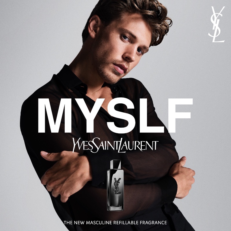 Austin Butler for YSL MYSLF Fragrance Campaign