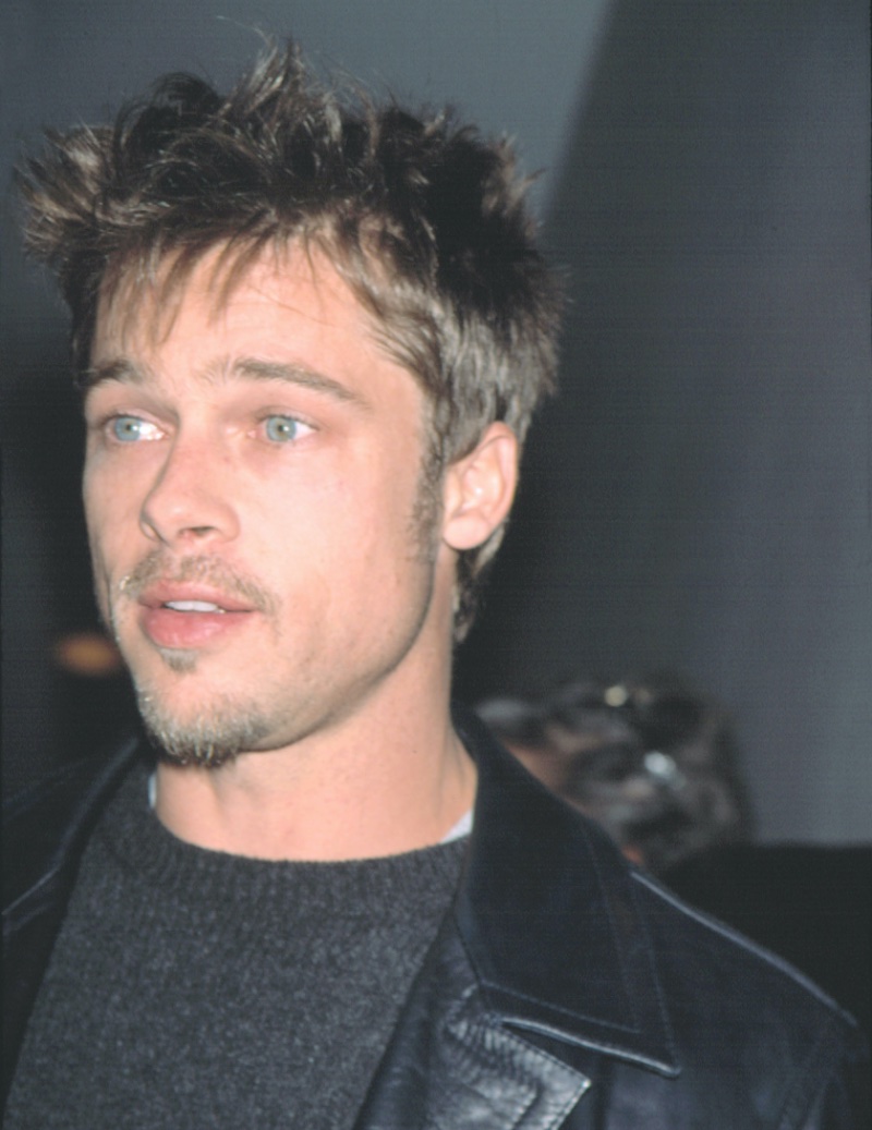Brad Pitt: Soft Medium Length Hair With Texture | Man For Himself