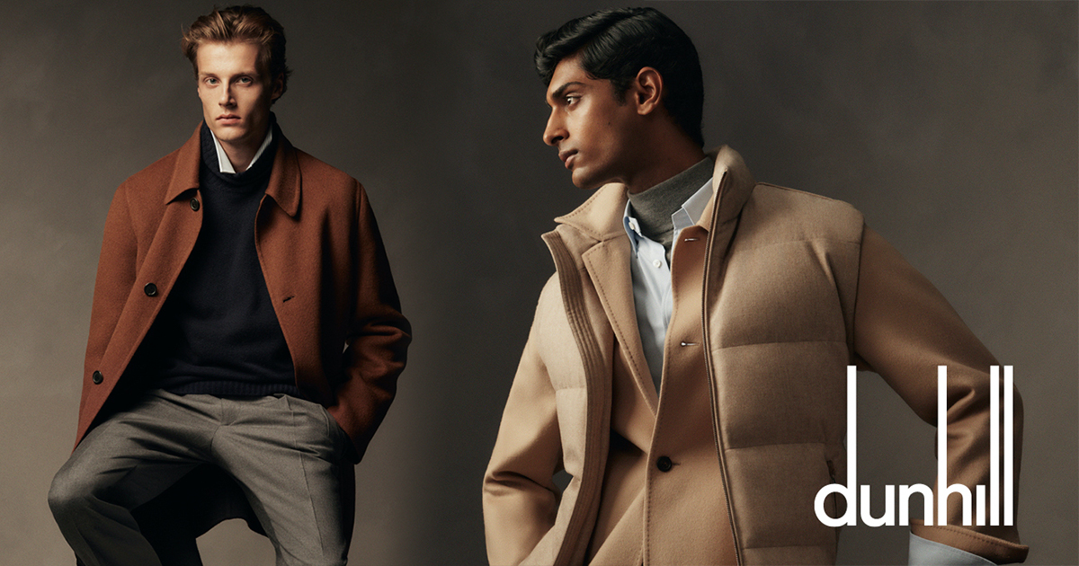 Dunhill Fall 2023 Campaign: Hallmarks of Style