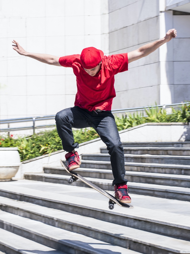 Just a Boy Skate T-shirts Skateboarding T-shirt Skate T-shirt 